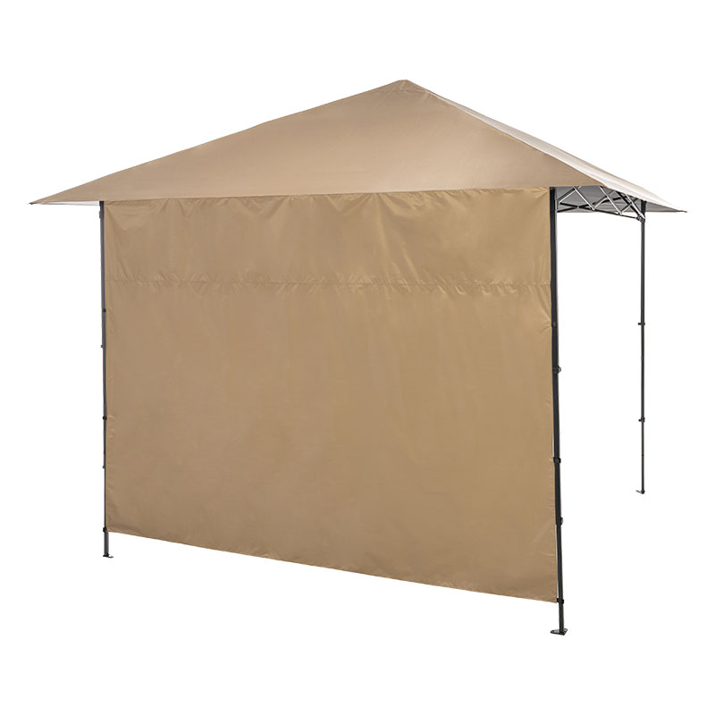 ブラックシールドタープ ワイドオーニング専用 サイドシート 250cmサイズ用 グレージュ