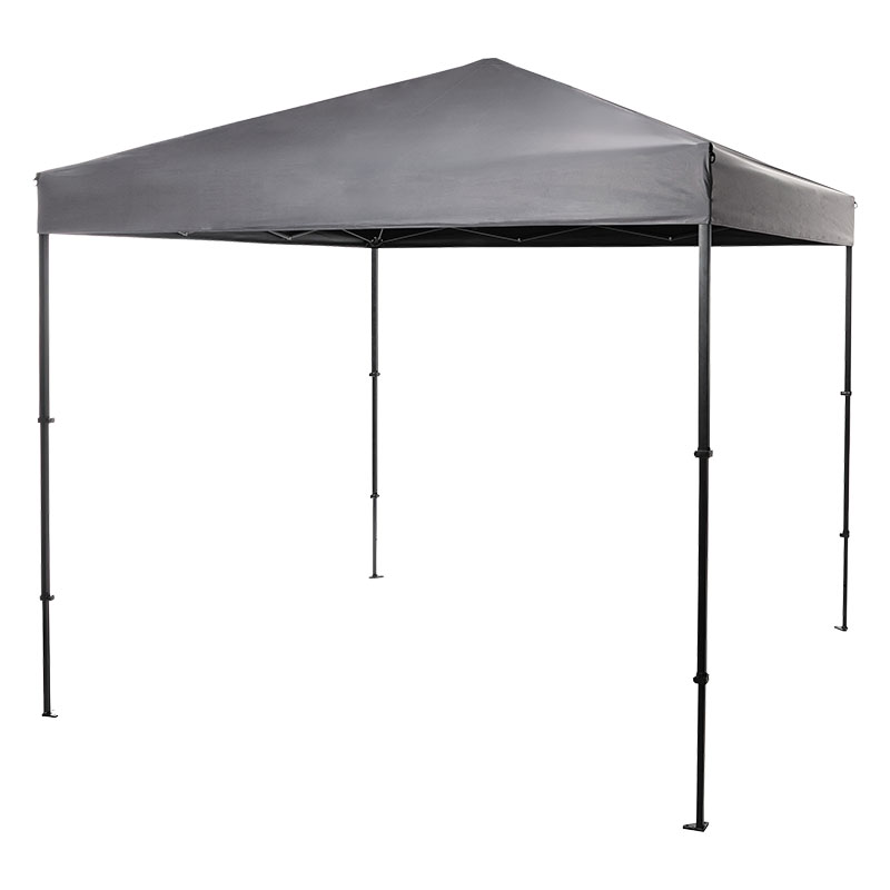 ワンアクション ブラックシールドタープ ブラックコーティング仕様 フレームサイズ250cm チャコール