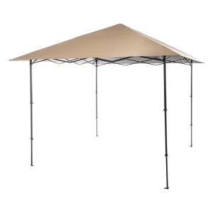 ワンアクションブラックシールドタープ ワイドオーニング ブラックコーティング仕様 フレーム250cm グレージュ