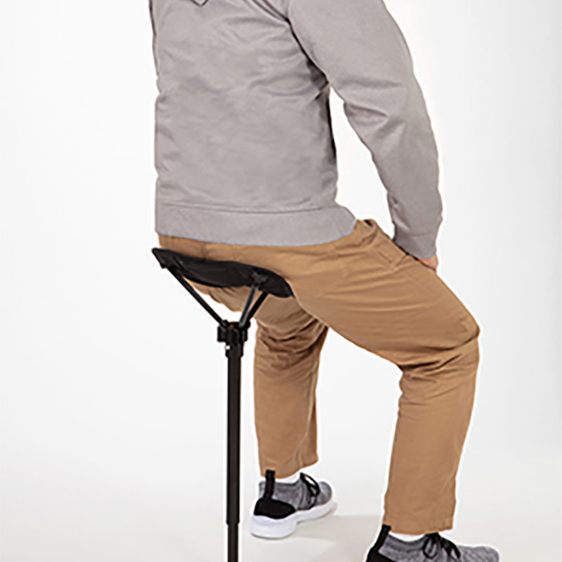 ワンポールチェア 収納袋(ベルト付き) ブラック