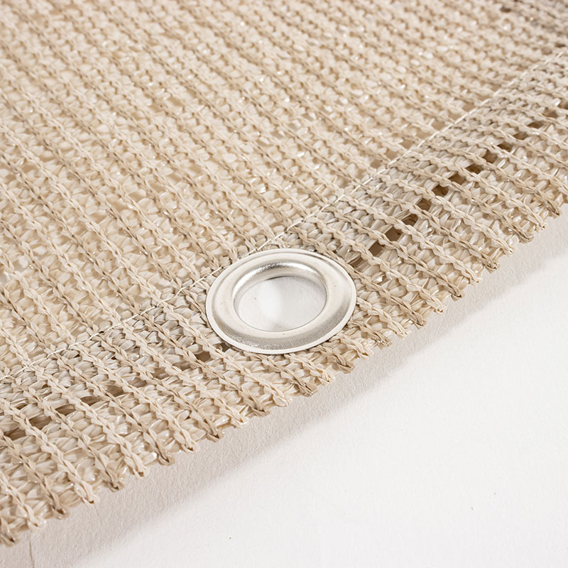 風通しの良い 日よけシェード 100×200cm グレージュ