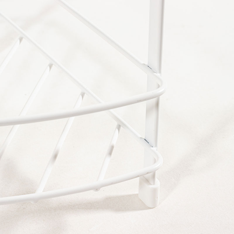 バス用 コーナーラック 2段 ホワイト