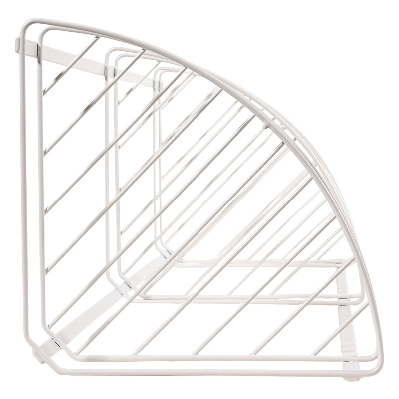 バス用 コーナーラック 3段 ホワイト