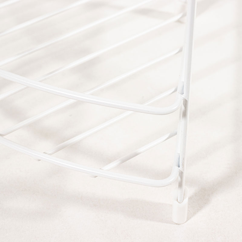 バス用 コーナーラック 3段 ホワイト