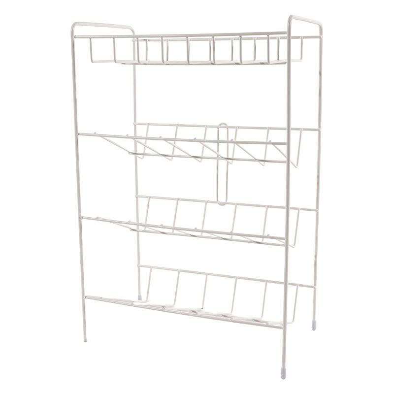 バス用 シャンプーラック 4段 ホワイト