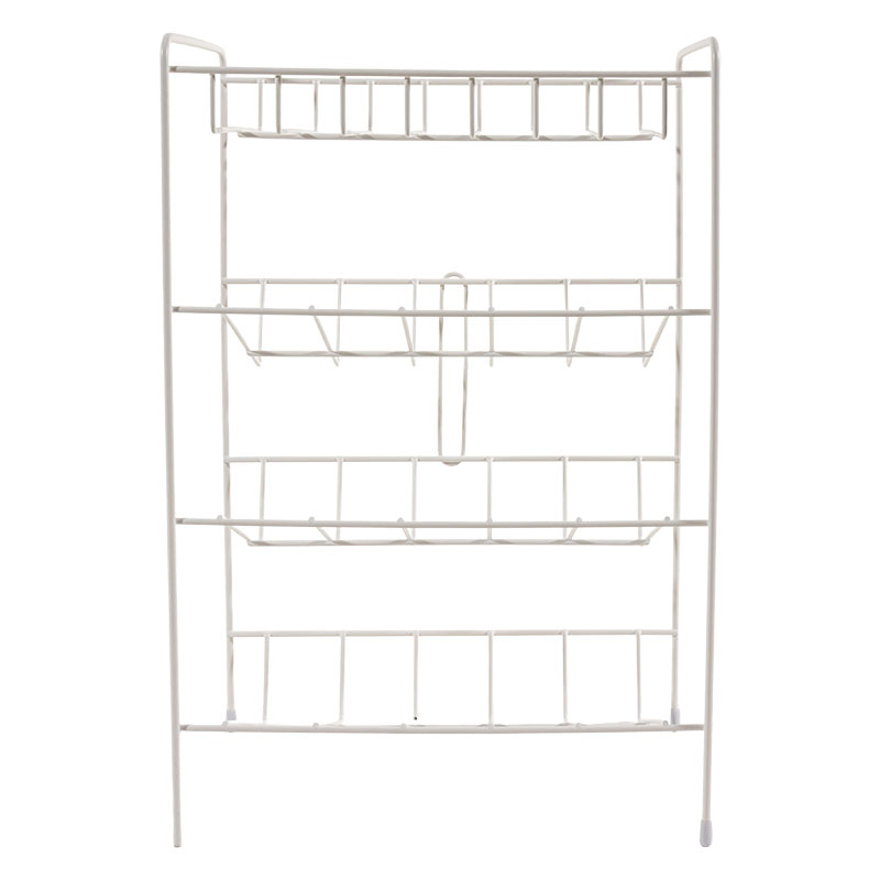 バス用 シャンプーラック 4段 ホワイト