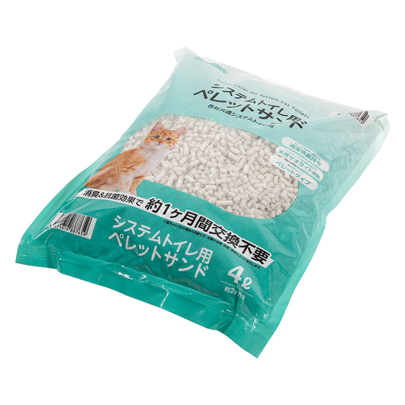 システムトイレ用 ペレットサンド 4L(約2ヶ月分)