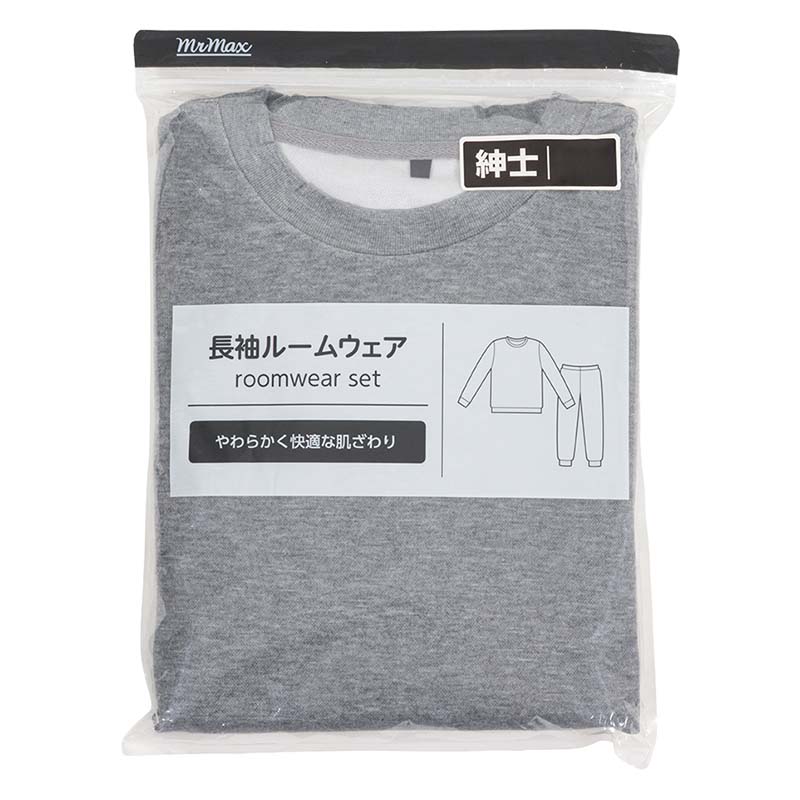 メンズ 長袖 ルームウェアセット