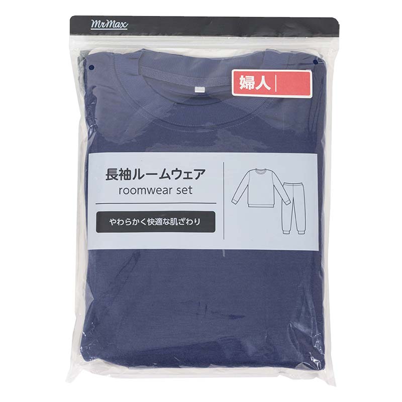 レディース 長袖 ルームウェアセット