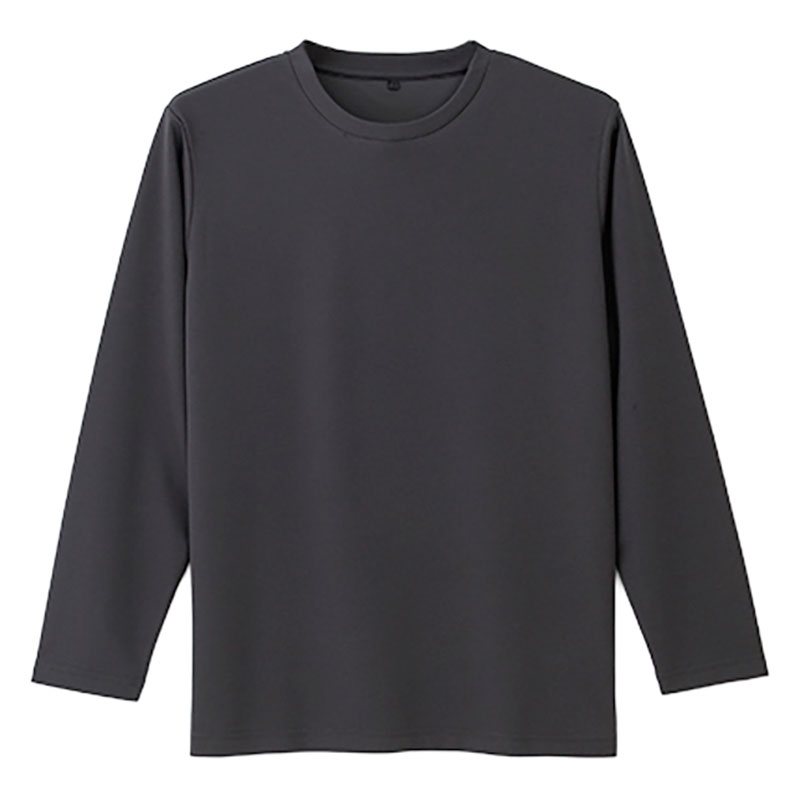 メンズ 長袖 リラクシングＴシャツ チャコール