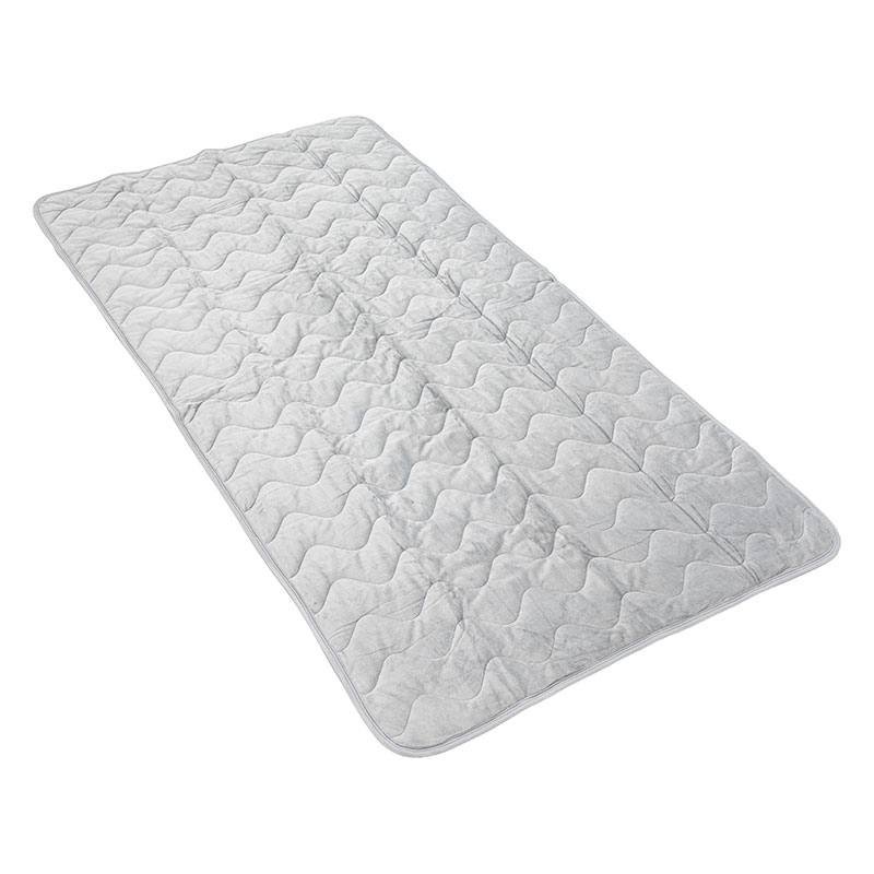 リラックス寝具 敷きパッド Sシングル(100×200cm)グレー 6415-059(GY)