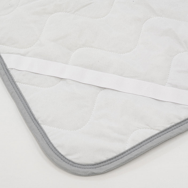 リラックス寝具 敷きパッド Sシングル(100×200cm)グレー 6415-059(GY)