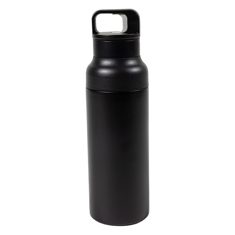 大きな氷も入る ステンレス マグボトル ワンプッシュタイプ 480ml ブラック 保温・保冷 MX-HWMB480BK