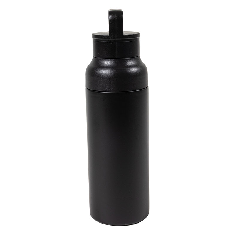 大きな氷も入る ステンレス マグボトル ワンプッシュタイプ 480ml ブラック 保温・保冷 MX-HWMB480BK