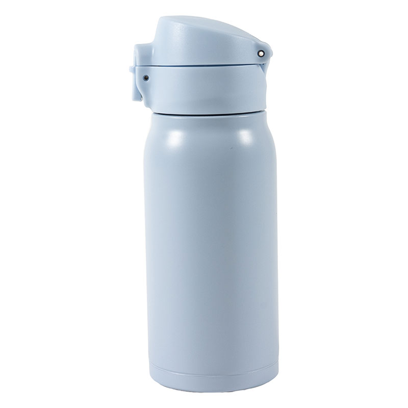 パッキンを失くさない ステンレスマグボトル ワンタッチタイプ 350ml ブルー 保温・保冷 MX-WMBS350BL