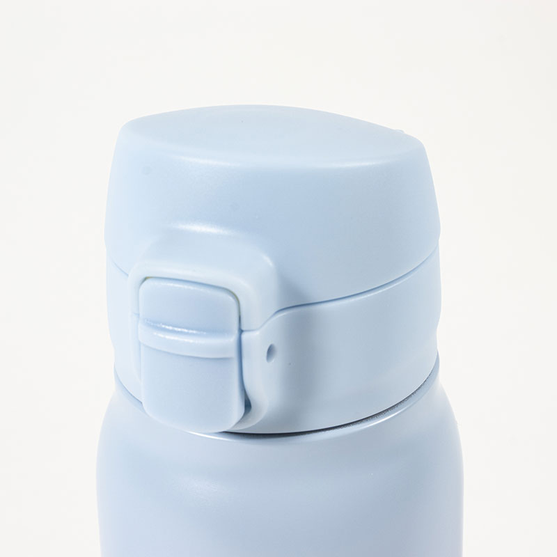 パッキンを失くさない ステンレスマグボトル ワンタッチタイプ 500ml ブルー 保温・保冷 MX-WMBS500BL