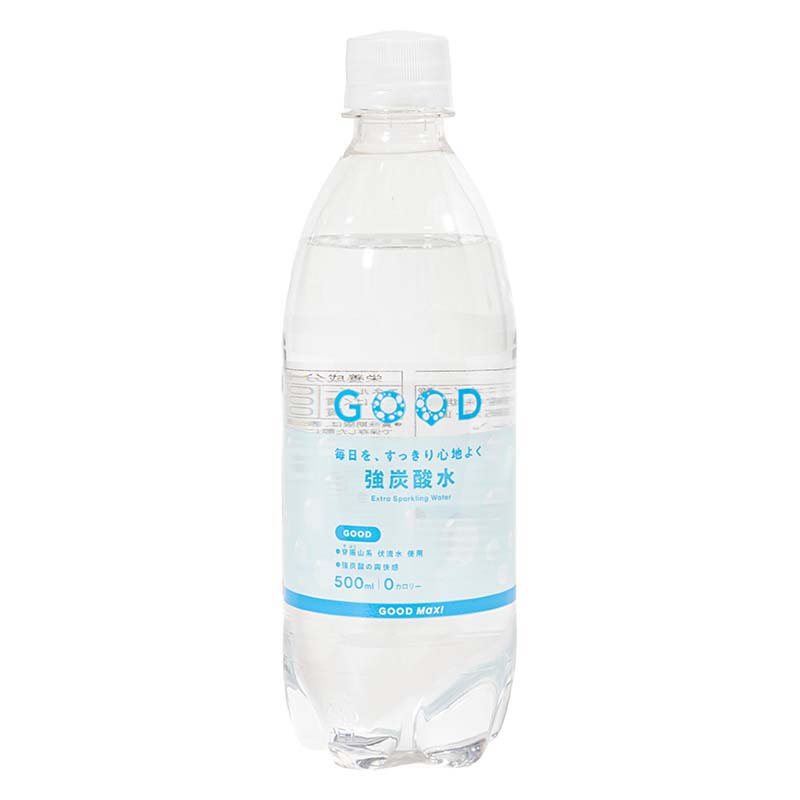 毎日を、すっきり心地よく 強炭酸水 500ml 0カロリー