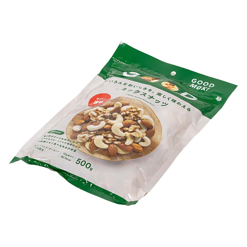 ほどよい塩味ミックスナッツ 500g