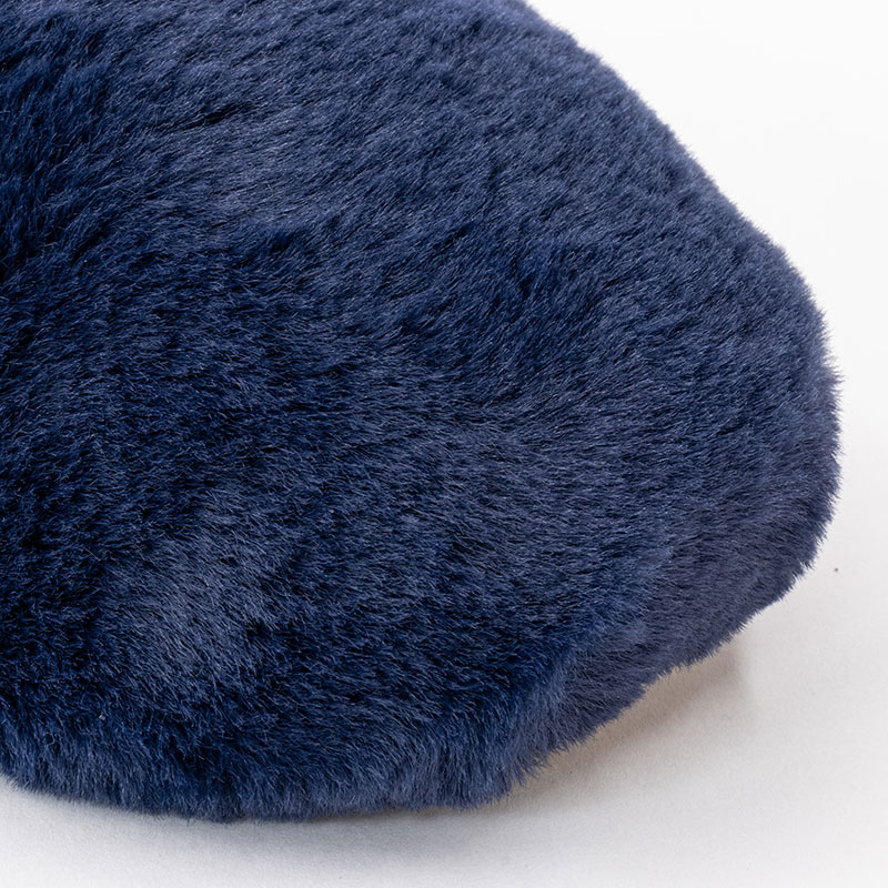 ラビットボア スリッパ フリー(24～26cm)  ネイビー