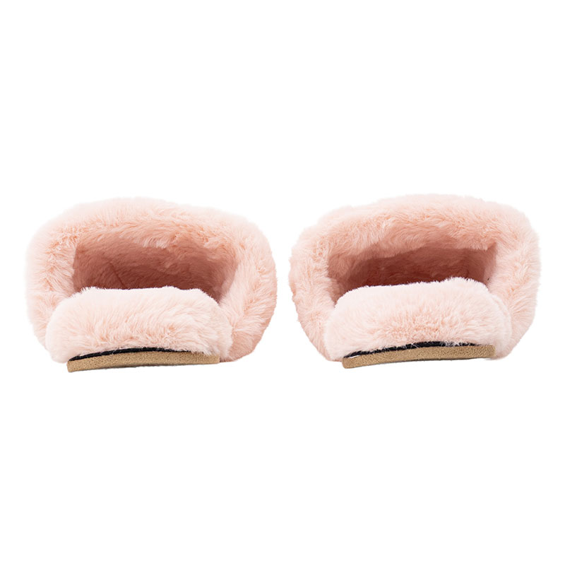 ラビットボア スリッパ フリー(24～26cm)  ピンク