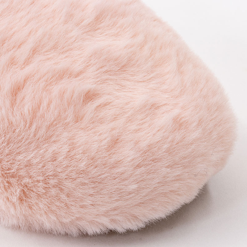 ラビットボア スリッパ フリー(24～26cm)  ピンク