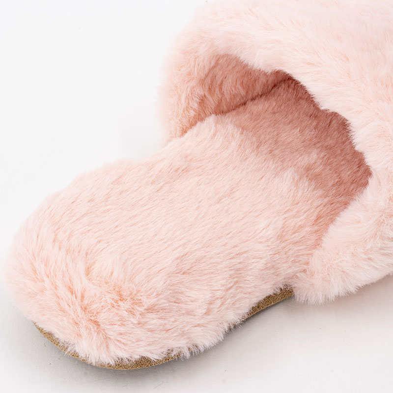 ラビットボア スリッパ フリー(24～26cm)  ピンク