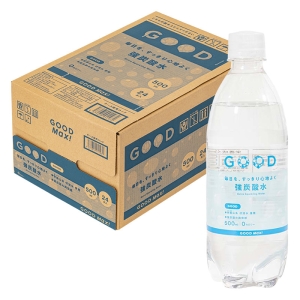 毎日を、すっきり心地よく 強炭酸水 0カロリー 1箱（500ml×24本）