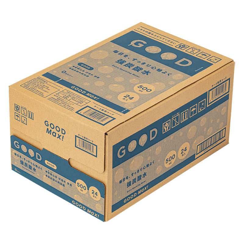 毎日を、すっきり心地よく 強炭酸水 0カロリー 1箱（500ml×24本）