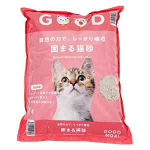 自然の力で、しっかり吸収 固まる猫砂 7L
