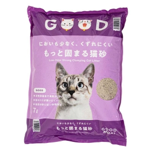 においも少なく、くずれにくい もっと固まる猫砂 7L