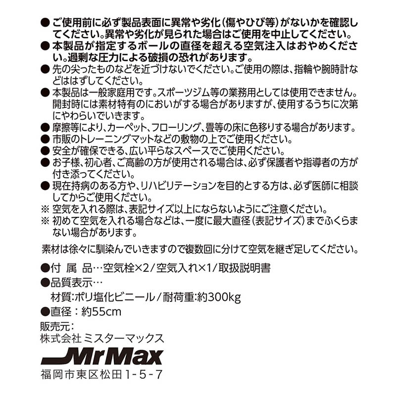 おうちトレーニング、はじめるなら バランスボール 55cm グリーン 空気入れ付き