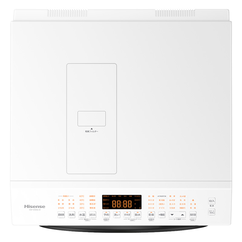 【お取り寄せ商品】10kg ドラム式洗濯乾燥機 HWF-KD100SL-W