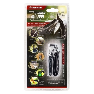 7in1 マルチツール ブラックシルバー