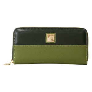 縁起財布フクロウ グリーン #15 EGM101