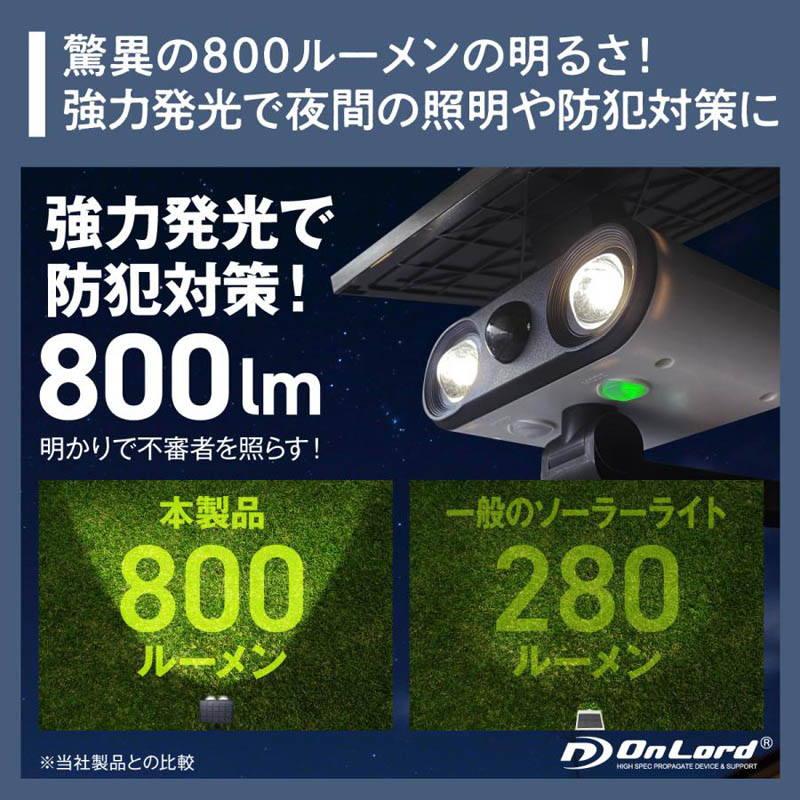 オンスクエア スポットビーム型センサーライト OL-339