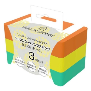 【お取り寄せ商品】シリコンコーティングスポンジ 3個セット