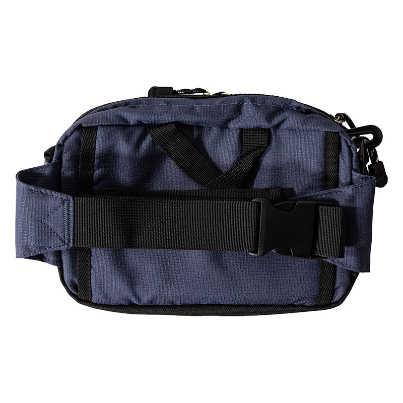 2way ウエストバッグ ショルダーベルト付き ネイビー