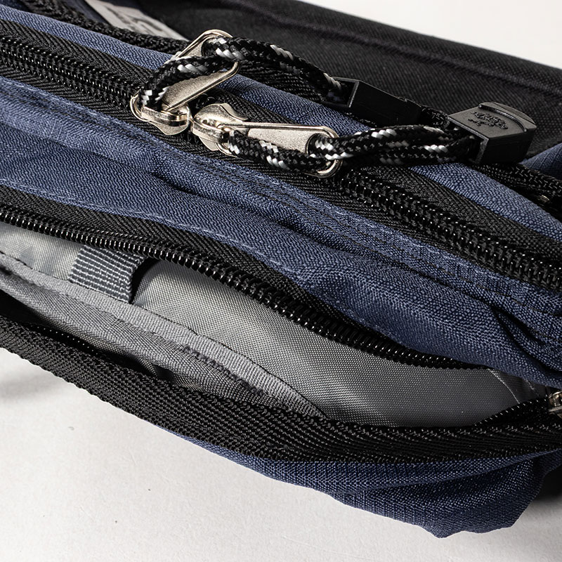 2way ウエストバッグ ショルダーベルト付き ネイビー