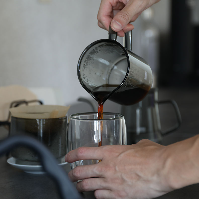 【お取り寄せ商品】耐熱ガラスコーヒードリッパー＆サーバー 470ml