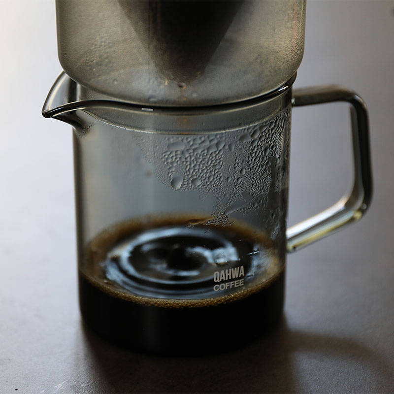 【お取り寄せ商品】耐熱ガラスコーヒードリッパー＆サーバー 470ml