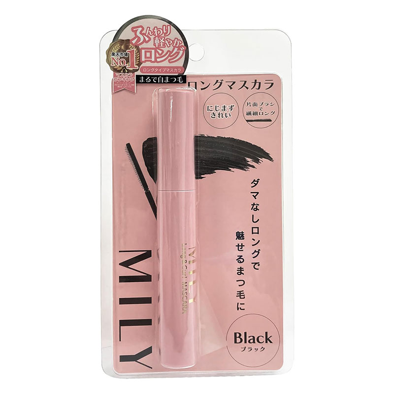 ミリー ロングマスカラ ブラック 1本