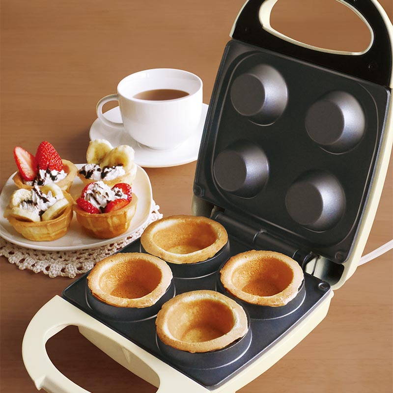 【お取り寄せ商品】カップケーキメーカー アイボリー KDHS-030I