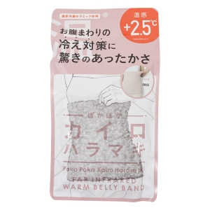 ぽかぽかカイロ ハラマキ ピンク フリーサイズ