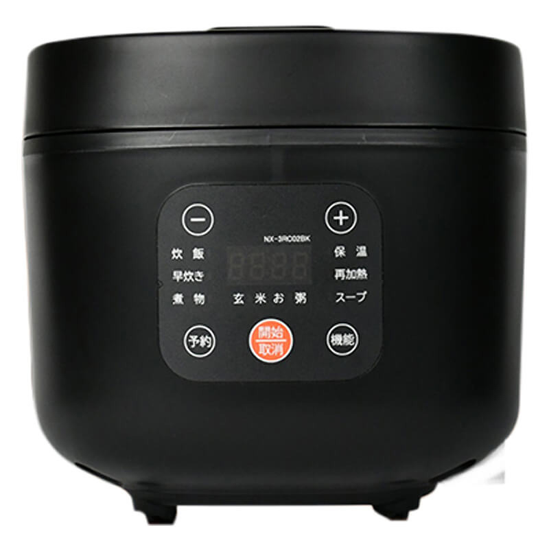極旨炊飯器 3合炊き NX-3RC02｜BK