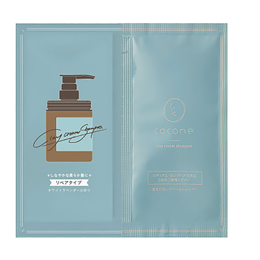 coconeクレイクリームシャンプー リペアタイプ サシェ