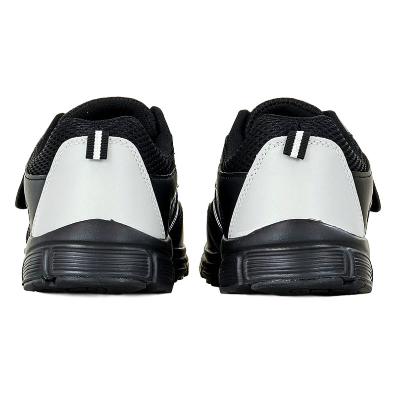 メンズ・幅広スポーツシューズ(マジックタイプ) ブラック