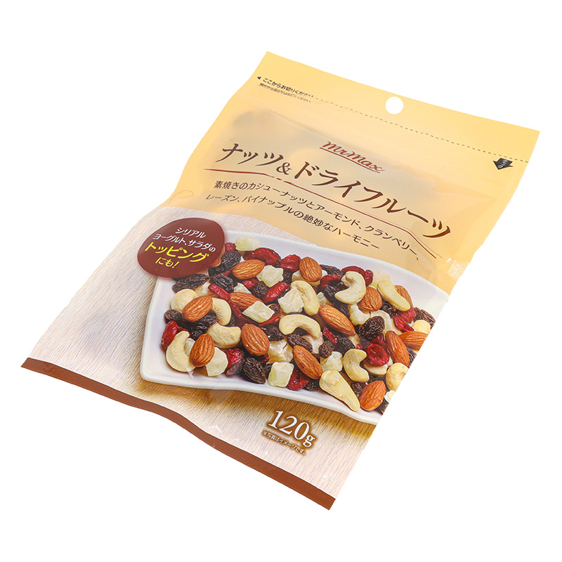 ナッツ&ドライフルーツ 120g