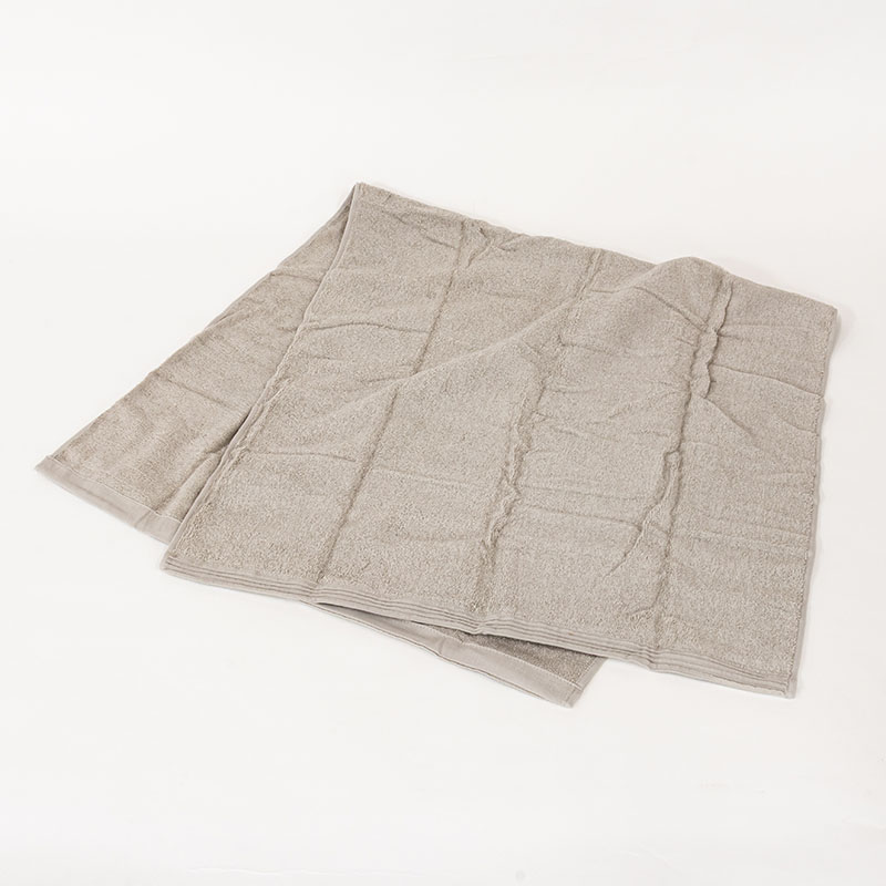 しっかりバスタオル 60×120cm ライトグレー