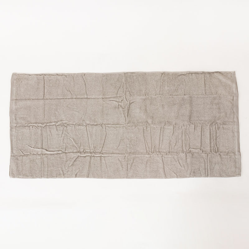 しっかりバスタオル 60×120cm ライトグレー