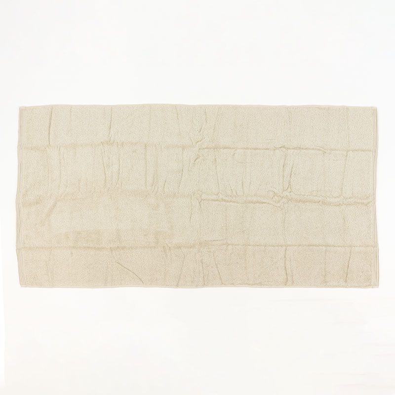 しっかりバスタオル 60×120cm ベージュ